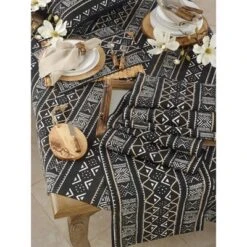 Saro Lifestyle Mud Cloth Design Placemats -Saro Lifestyle GUEST 5744c619 5bb9 4c1b a47b 6e5f917ac222