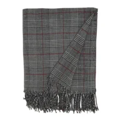 50"x60" Traditional Plaid Throw Blanket - Saro Lifestyle 10 50"x60" Traditional Plaid Throw Blanket - Saro Lifestyle -Saro Lifestyle GUEST 595040ab 32da 4907 8785 570097d65660
