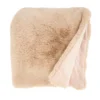Saro Lifestyle Warm Embrace Faux Rabbit Fur Throw, 50"x60", Beige 2 Saro Lifestyle Warm Embrace Faux Rabbit Fur Throw, 50"x60", Beige -Saro Lifestyle GUEST 59c520b7 fb28 4a6a b959 578a87233e70