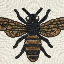 Saro Lifestyle Honeybee Treasure Placemat (Set Of 4), 15"x15", Gold 9 Saro Lifestyle Honeybee Treasure Placemat (Set Of 4), 15"x15", Gold -Saro Lifestyle GUEST 5b327e56 2166 48a8 879d 8e0bd507eccc