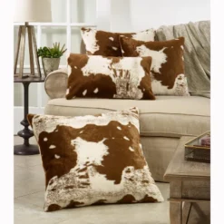 Saro Lifestyle Faux Fur Cow Hide Decorative Pillow Cover 10 Saro Lifestyle Faux Fur Cow Hide Decorative Pillow Cover -Saro Lifestyle GUEST 623a2a10 3432 4ecd 9ec1 28445577309b