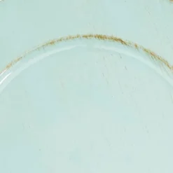 Saro Lifestyle Vintage-Inspired Distressed Charger Plate (Set Of 4) -Saro Lifestyle GUEST 6443bb75 3c7d 48aa 85fd b036ef14abb4