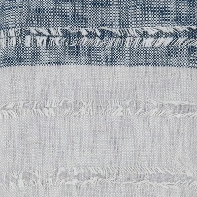 Saro Lifestyle Color Block Throw, 50x60 Inches, Blue 4 Saro Lifestyle Color Block Throw, 50x60 Inches, Blue - Image 2