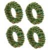 Saro Lifestyle Round Napkin Rings With Beaded Design (Set Of 4) -Saro Lifestyle GUEST 6a653910 87bc 4844 beb2 4c09b40a0942