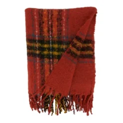 50"x60" Traditional Plaid Throw Blanket - Saro Lifestyle 11 50"x60" Traditional Plaid Throw Blanket - Saro Lifestyle -Saro Lifestyle GUEST 6acf59e2 2c76 4d53 ae4d a2d1554e7748
