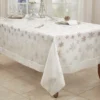 Saro Lifestyle Christmas Tablecloth With Burnout Snowflakes 1 Saro Lifestyle Christmas Tablecloth With Burnout Snowflakes -Saro Lifestyle GUEST 6ba64128 3fff 4c7f 90e2 34c44b156ffb