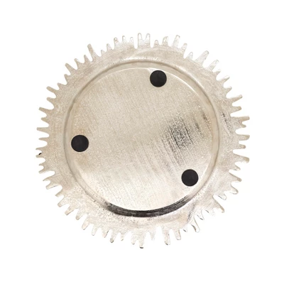 Saro Lifestyle Textured Rim Charger (Set Of 4) 3 Saro Lifestyle Textured Rim Charger (Set Of 4)