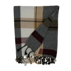 50"x60" Plaid Design Throw Blanket - Saro Lifestyle 11 50"x60" Plaid Design Throw Blanket - Saro Lifestyle -Saro Lifestyle GUEST 6f4503a6 b9fb 4909 831c 1962f128f73f