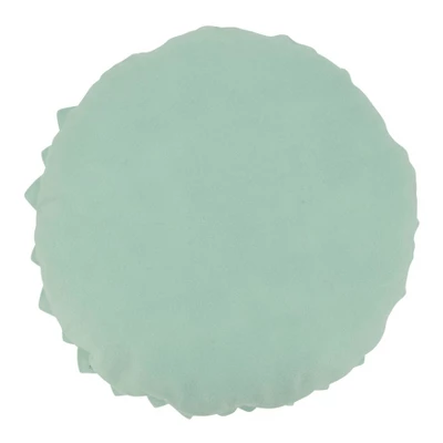 Saro Lifestyle Floral Design Felt Throw Pillow 3 Saro Lifestyle Floral Design Felt Throw Pillow