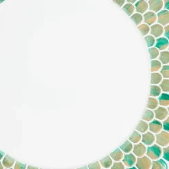 Saro Lifestyle Scalloped Gleam Charger Plate (Set Of 4), 13"x13", Green 9 Saro Lifestyle Scalloped Gleam Charger Plate (Set Of 4), 13"x13", Green -Saro Lifestyle GUEST 71073673 8463 41ab a116 36baff6dc221