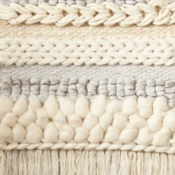 Saro Lifestyle Saro Lifestyle Fringe Braided Design Wall Hanging, Grey, 7 Saro Lifestyle Saro Lifestyle Fringe Braided Design Wall Hanging, Grey, -Saro Lifestyle GUEST 721da1d3 9c6b 47a5 adce ffb8288fb6ca