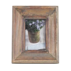 Saro Lifestyle Photo Frame With Distressed Wood Design -Saro Lifestyle GUEST 72b976ad 3ae9 40d4 bafa 4c654c71e388