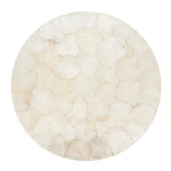 Saro Lifestyle Capiz Glow Placemat (Set Of 4)