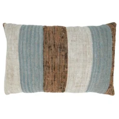 Saro Lifestyle Banded Design Poly-Filled Throw Pillow -Saro Lifestyle GUEST 746e5e6b 38e2 4c85 aae8 db1301697bf3