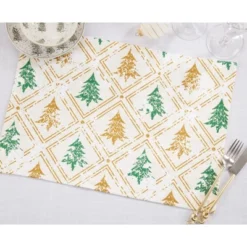Saro Lifestyle Holiday Placemats With Christmas Trees Design (Set Of 4) 8 Saro Lifestyle Holiday Placemats With Christmas Trees Design (Set Of 4) -Saro Lifestyle GUEST 770939ed 7ce9 4734 884a 8fcc0e107178