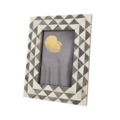 Saro Lifestyle Sleek Geometric Photo Frame -Saro Lifestyle GUEST 79a3165e 2071 4b66 97dd 038645f89de9