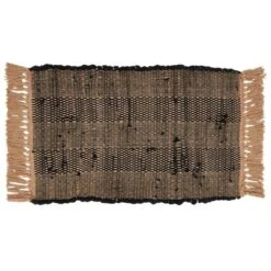 Saro Lifestyle Striped Chindi Table Mats (Set Of 4) -Saro Lifestyle GUEST 7c7f3684 f4f9 4123 92bd 1427e2817174