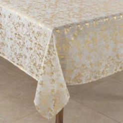 Saro Lifestyle Brushed Foil Tablecloth 9 Saro Lifestyle Brushed Foil Tablecloth -Saro Lifestyle GUEST 847bb73d 9704 4173 a6da 14a3f9a7e1e3