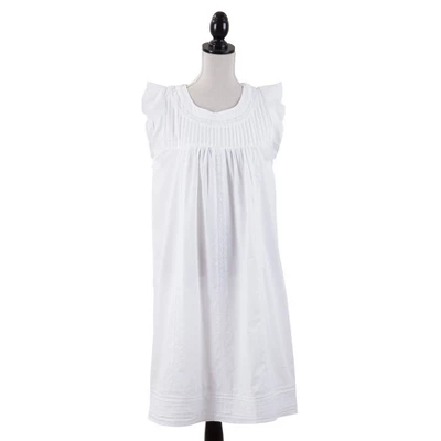 Saro Lifestyle Soft Embroidered Nightgown 5 Saro Lifestyle Soft Embroidered Nightgown - Image 4