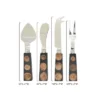 Saro Lifestyle Wood And Resin Fusion Cheese Cutlery Set, Black 1 Saro Lifestyle Wood And Resin Fusion Cheese Cutlery Set, Black -Saro Lifestyle GUEST 87ba3300 faa0 4135 8533 15dbd293ae15