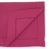 120" X 16" Polyester Hemstitched Border Table Runner Pink - Saro Lifestyle 1 120" X 16" Polyester Hemstitched Border Table Runner Pink - Saro Lifestyle -Saro Lifestyle GUEST 89a9b574 48b6 4f2b b81d a536d8976747