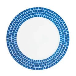 Saro Lifestyle Decorative Tile Edged Charger Plate (Set Of 4) -Saro Lifestyle GUEST 8efd5a3c 49ee 4cee 8c47 26f86d5845b9