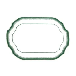 Saro Lifestyle Elegant Embroidery Detail Placemat (Set Of 4) -Saro Lifestyle GUEST 9001b3b4 3e77 4755 bc4f 499ec4b1c7de