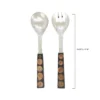 Saro Lifestyle Artisan Wood & Resin Salad Server Set Black 2 Saro Lifestyle Artisan Wood & Resin Salad Server Set Black -Saro Lifestyle GUEST 926fc5d1 9c25 4947 ada8 09b0373859c6