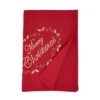 Saro Lifestyle Merry Christmas Embroidered Design Tablecloth -Saro Lifestyle GUEST 964eacdf 2a82 4c2f 869b f89b08313281