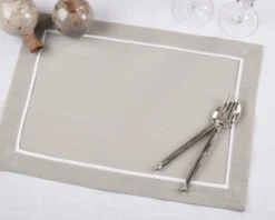 Saro Lifestyle Classic Border Placemats (Set Of 4) -Saro Lifestyle GUEST 965e6d39 a88d 4894 a7ac 38ab709c283b