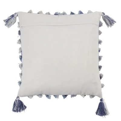 Saro Lifestyle Saro Lifestyle Tufted Diamond Dual-Tone Pillow Cover 3 Saro Lifestyle Saro Lifestyle Tufted Diamond Dual-Tone Pillow Cover