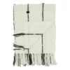 Saro Lifestyle Cotton Throw With Knotted Design -Saro Lifestyle GUEST 99ab2b08 ef71 4890 9f05 c8bab2300bc0