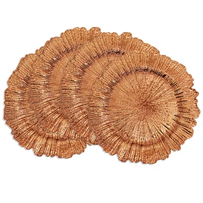 Saro Lifestyle Radiant Elegance Starburst Charger 4 Saro Lifestyle Radiant Elegance Starburst Charger - Image 2