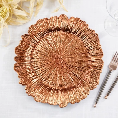 Saro Lifestyle Radiant Elegance Starburst Charger 5 Saro Lifestyle Radiant Elegance Starburst Charger - Image 3