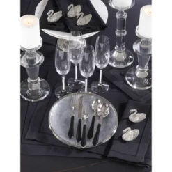 70"x120" Tablecloth With Hemstitch Border Design Black - Saro Lifestyle: Elegant, Machine Washable, Polyester 11 70"x120" Tablecloth With Hemstitch Border Design Black - Saro Lifestyle: Elegant, Machine Washable, Polyester -Saro Lifestyle GUEST 9f5f5c17 3afc 4616 9646 395055410d87