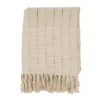 50"x60" Rugged Elegance Striped Fringe Throw Blanket Natural - Saro Lifestyle: Cozy Cotton, Machine Washable 1 50"x60" Rugged Elegance Striped Fringe Throw Blanket Natural - Saro Lifestyle: Cozy Cotton, Machine Washable -Saro Lifestyle GUEST a12e54e8 02ae 40b6 be77 56eb4bc50088