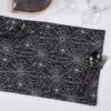 Saro Lifestyle Recycled Jacquard Spider Web Placemat (Set Of 4), 13"x19", Black 1 Saro Lifestyle Recycled Jacquard Spider Web Placemat (Set Of 4), 13"x19", Black -Saro Lifestyle GUEST a1d6b457 7295 4790 813c d707e89713dd