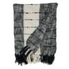 Saro Lifestyle Cotton Throw With Striped Design -Saro Lifestyle GUEST a3d6bba3 95be 4202 a454 1253c14f2609