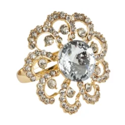 Saro Lifestyle Stylish Napkin Rings With Jeweled Stone Design (Set Of 4) 12 Saro Lifestyle Stylish Napkin Rings With Jeweled Stone Design (Set Of 4) -Saro Lifestyle GUEST a445482c b4dd 4737 a3b1 6cb3cf18fff8