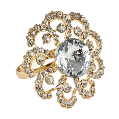 Saro Lifestyle Stylish Napkin Rings With Jeweled Stone Design (Set Of 4) 7 Saro Lifestyle Stylish Napkin Rings With Jeweled Stone Design (Set Of 4) - Image 5