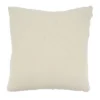 Saro Lifestyle Pom Pom Applique Decorative Pillow Cover, Ivory, 18" -Saro Lifestyle GUEST a4779449 6e0b 4fe6 9ec7 4e11c1837b60