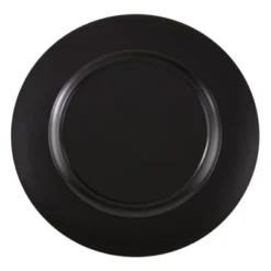 Set Of 4 Buffalo Plaid Design Table Chargers Red/Black - Saro Lifestyle