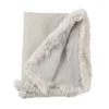 Saro Lifestyle Plush Lamb Fur Border Linen Throw Blanket 2 Saro Lifestyle Plush Lamb Fur Border Linen Throw Blanket -Saro Lifestyle GUEST a6e80216 65b6 448a 93a8 c5bc5244bbe7