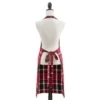Saro Lifestyle Plaid Apron, 24"x36", Red 2 Saro Lifestyle Plaid Apron, 24"x36", Red -Saro Lifestyle GUEST a953fdf1 5937 4850 bbdc 37a7ae5ff6a5