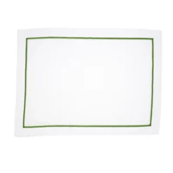 Saro Lifestyle Embroidered Line Design Placemat (Set Of 4) -Saro Lifestyle GUEST a9e4b68f b500 4c39 9334 745e65c9f2fc