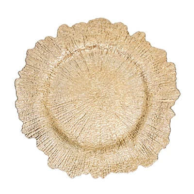 Saro Lifestyle Radiant Elegance Starburst Charger 6 Saro Lifestyle Radiant Elegance Starburst Charger - Image 4