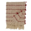 Saro Lifestyle Corded Throw, 50x60 Inches, Red -Saro Lifestyle GUEST b521278d 0b90 4006 8c3a 07a5d80522c5