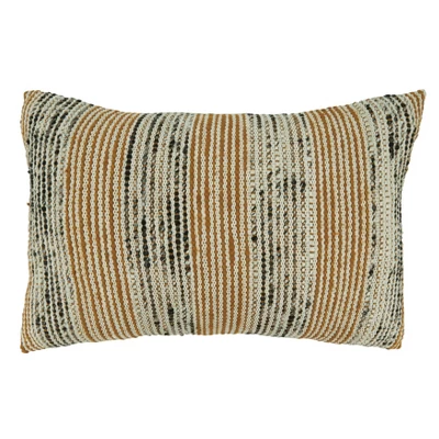 Saro Lifestyle Saro Lifestyle Throw Pillow Cover With Stripe Design 5 Saro Lifestyle Saro Lifestyle Throw Pillow Cover With Stripe Design - Image 3