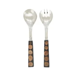 Saro Lifestyle Artisan Wood & Resin Salad Server Set Black 9 Saro Lifestyle Artisan Wood & Resin Salad Server Set Black -Saro Lifestyle GUEST b731ac2c b8e0 46ae 9b79 f0ce3e7658e1