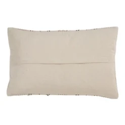 Saro Lifestyle Saro Lifestyle Woven Pillow Cover With Striped Design